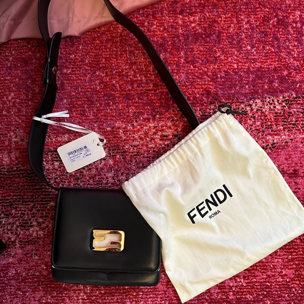 Black Fendi Crossbody Bag